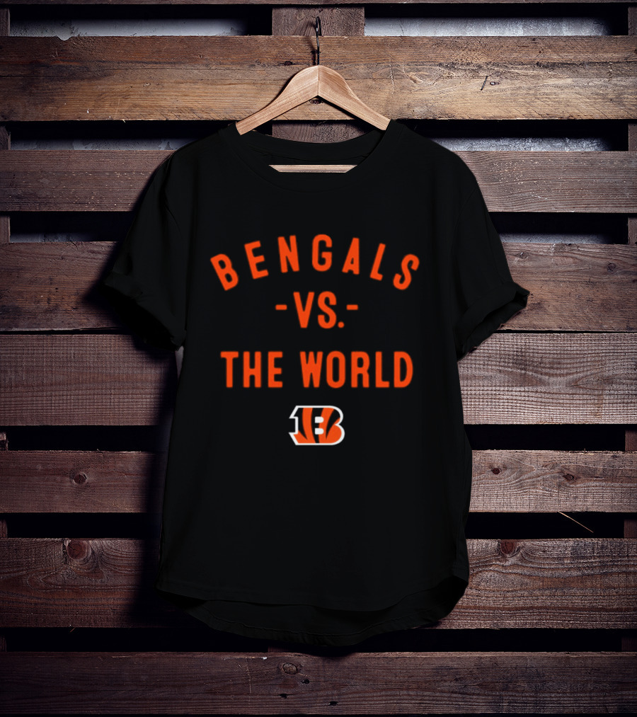 Bengals Vs The World 2026 Season Cincinnati Football T-Shirt