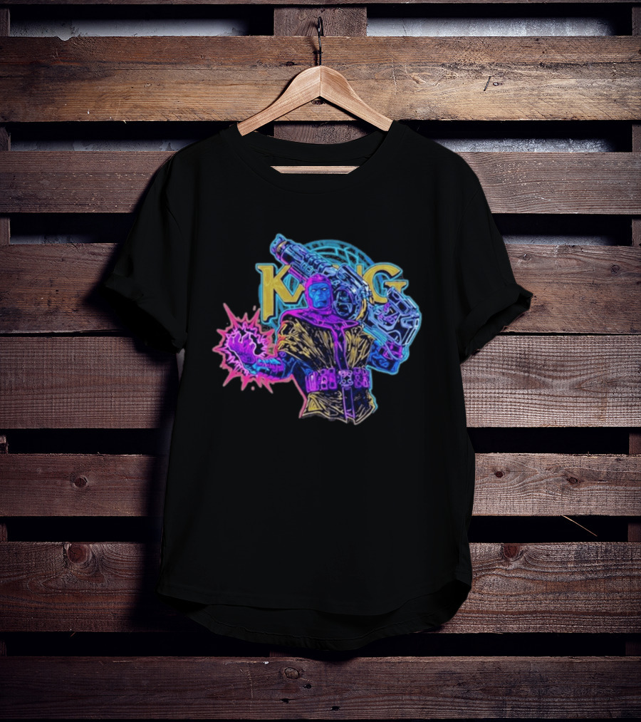 Kang The Conqueror Cinematic King Power Burst T-Shirt