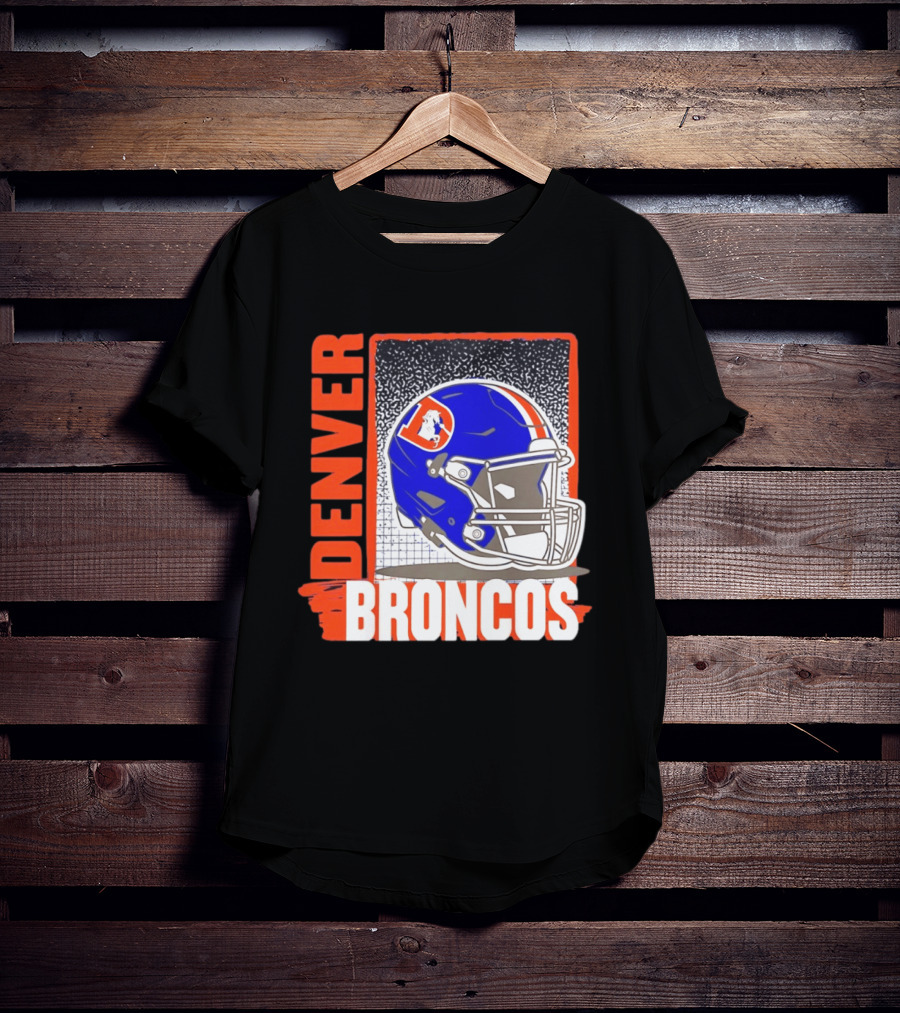 Denver Broncos 2026 Season Helmet T-Shirt