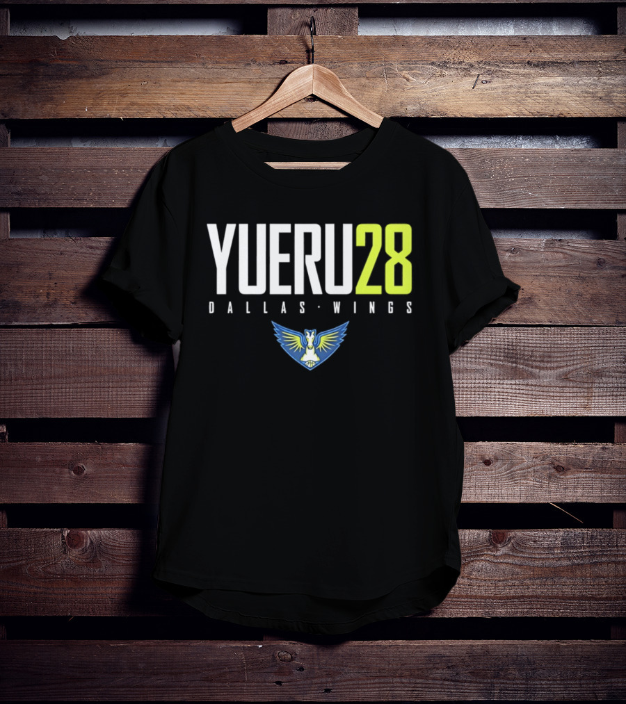Yueru 28 Dallas Wings WNBA 2026 T-Shirt