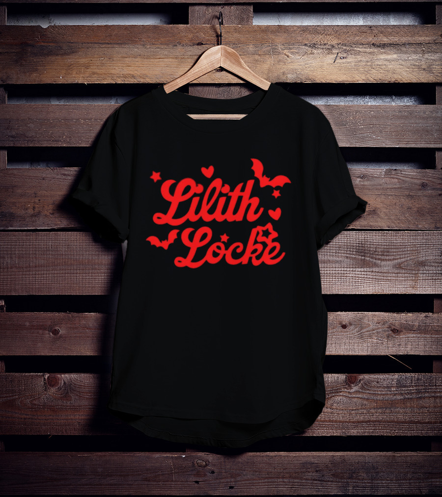Lilith Locke Hearts And Stars With Bats T-Shirt
