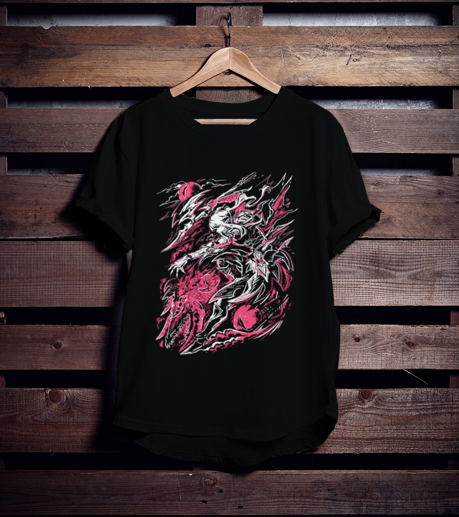 Dragon's Chosen Final Fantasy XIV Abstract Fantasy T-Shirt