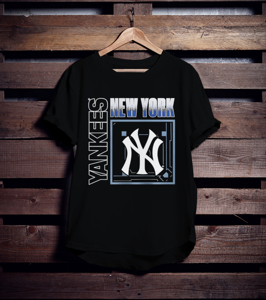 Men's New York Yankees George Lombard Jr. Black Homefield Pop Yankees T-Shirt