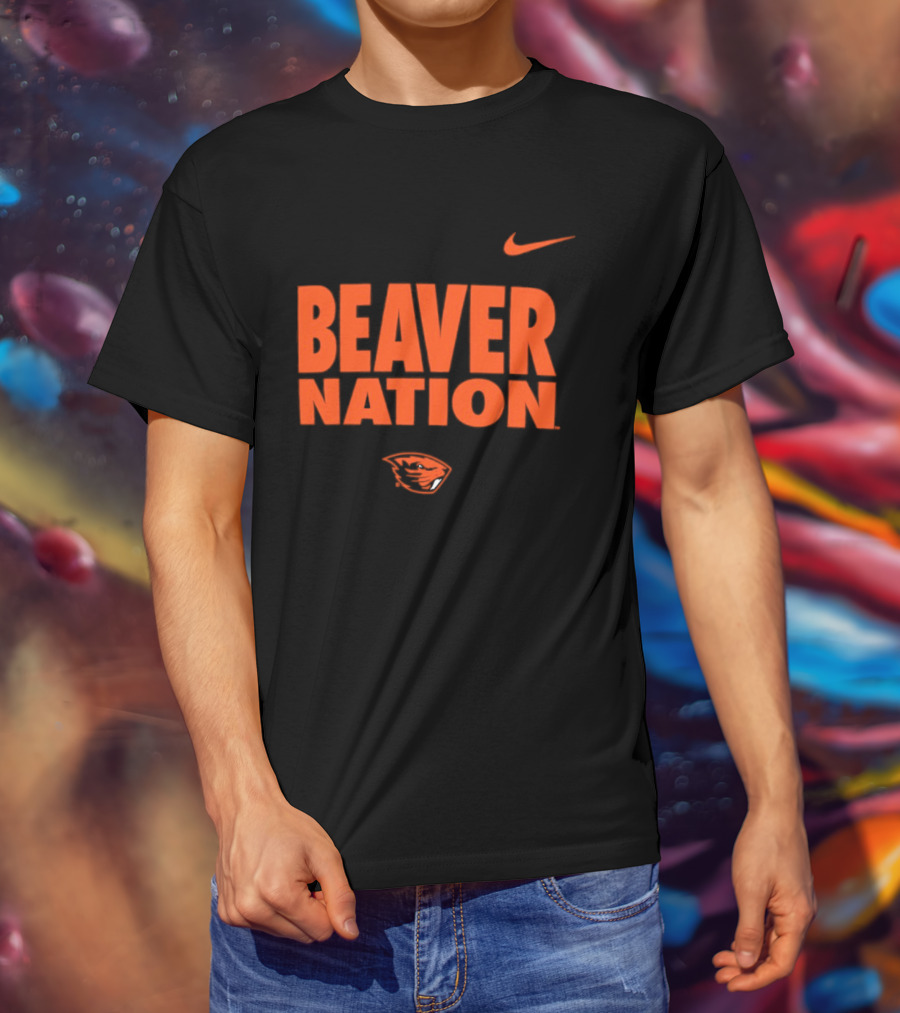 Oregon State Beavers Beaver Nation Nike T-Shirt