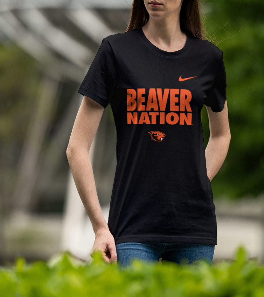 Oregon State Beavers Beaver Nation Nike T-Shirt