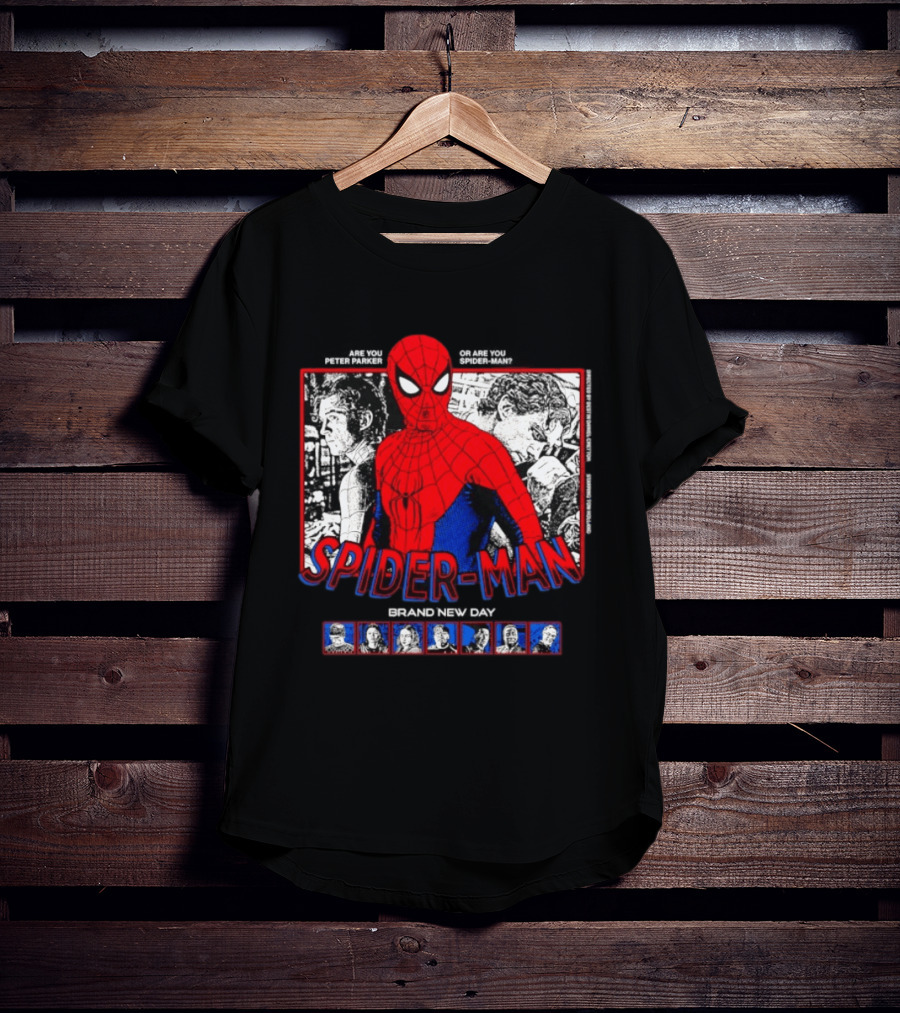 Spider Man Brand New Day Are You Peter Parker Or Are You Spider Man T-Shirt