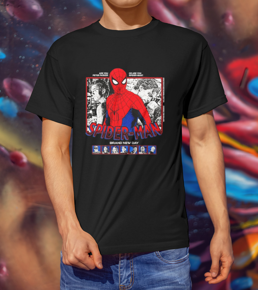 Spider Man Brand New Day Are You Peter Parker Or Are You Spider Man T-Shirt