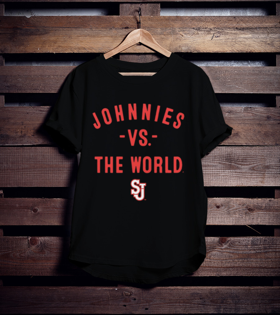 St. John's Red Storm Johnnies Vs The World SJ NCAA 2026 Season T-Shirt