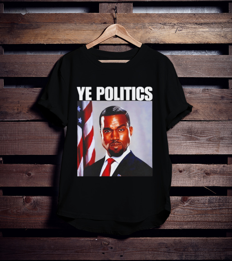 Ye Politics Kanye West American Flag T-Shirt