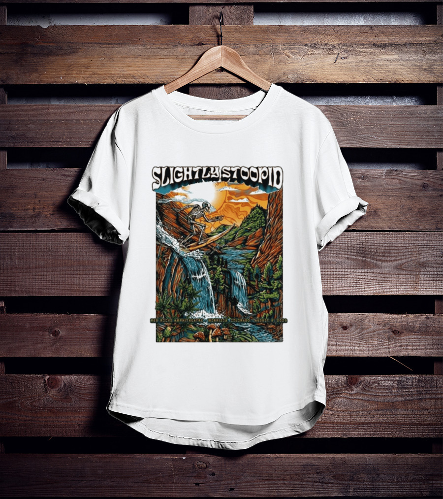 Slightly Stoopid Red Rocks Amphitheatre Morrison Colorado August 8 2026 T-Shirt