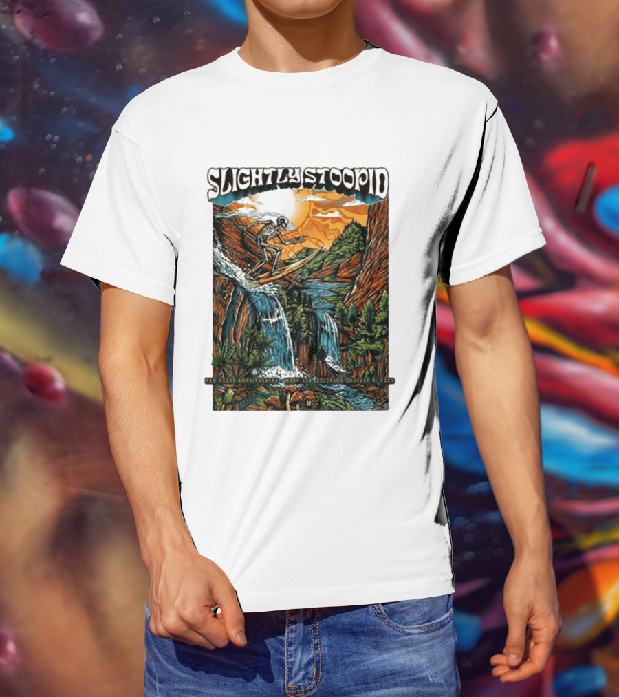 Slightly Stoopid Red Rocks Amphitheatre Morrison Colorado August 8 2026 T-Shirt