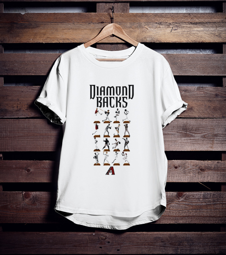 Diamondbacks Hall Of Fame MLB Baseball Legends Moments T-Shirt