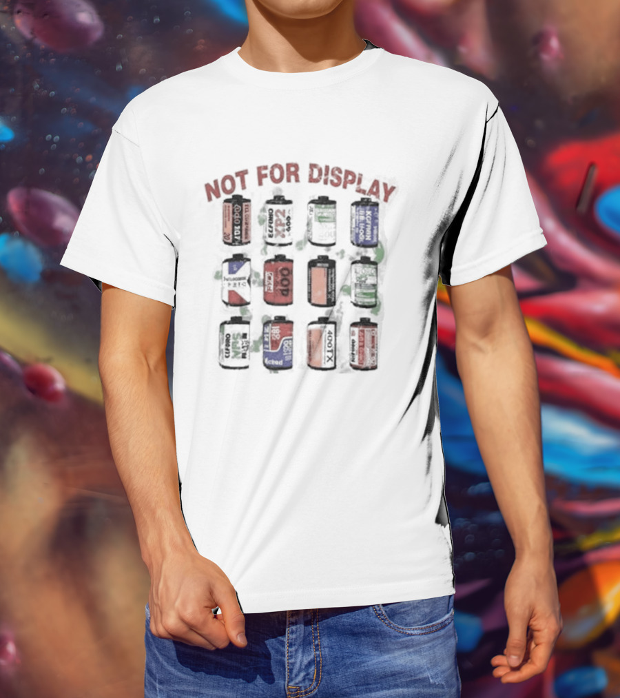 Natasha Howard Not For Display Diverse Paint Can Arrangement T-Shirt