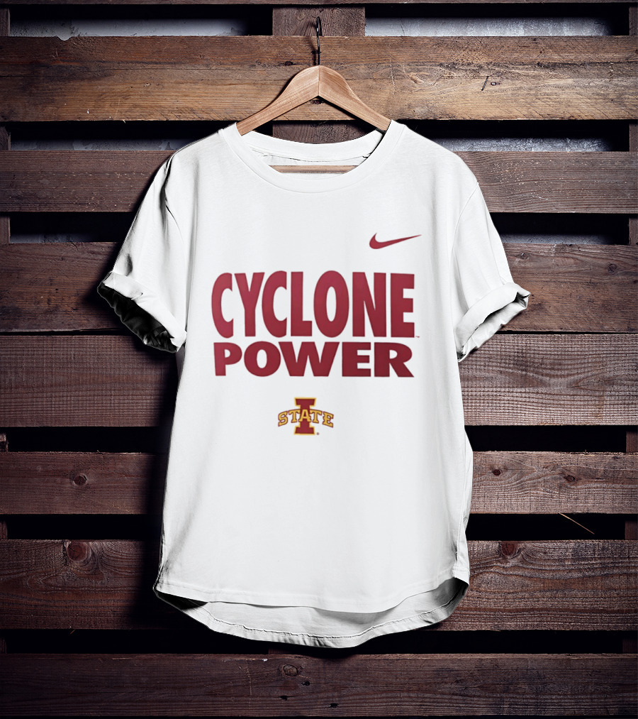 Cyclone Power Iowa State Nike Sports Fan Gear T-Shirt