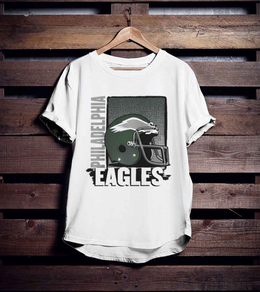Philadelphia Eagles 2026 Season Helmet Football T-Shirt