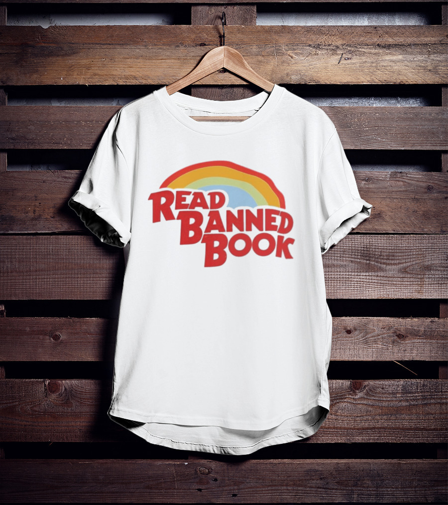 Read Banned Book Rainbow T-Shirt