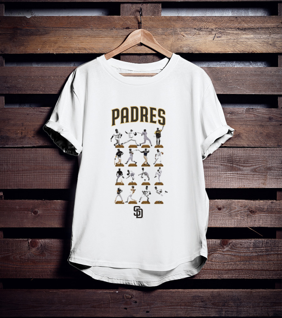 San Diego Padres Legends Hall Of Fame MLB Baseball Moments T-Shirt