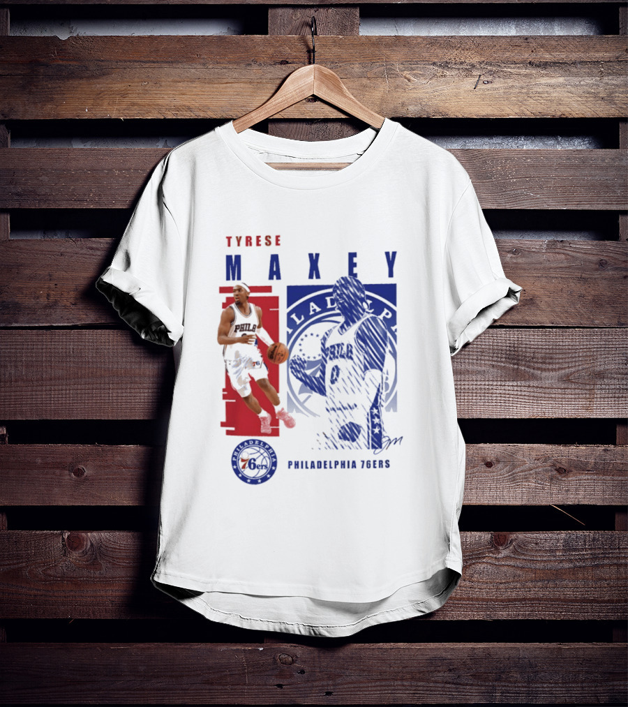 Tyrese Maxey Philadelphia 76ers NBA Highlights 2026 T-Shirt