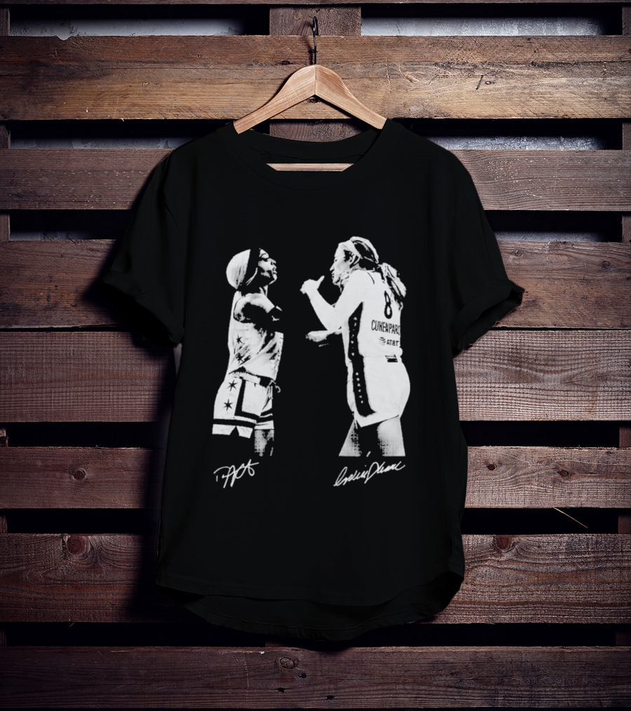 Sophie Cunningham DiJonai Is Dirty Rivalry Basketball Players Signature T-Shirt