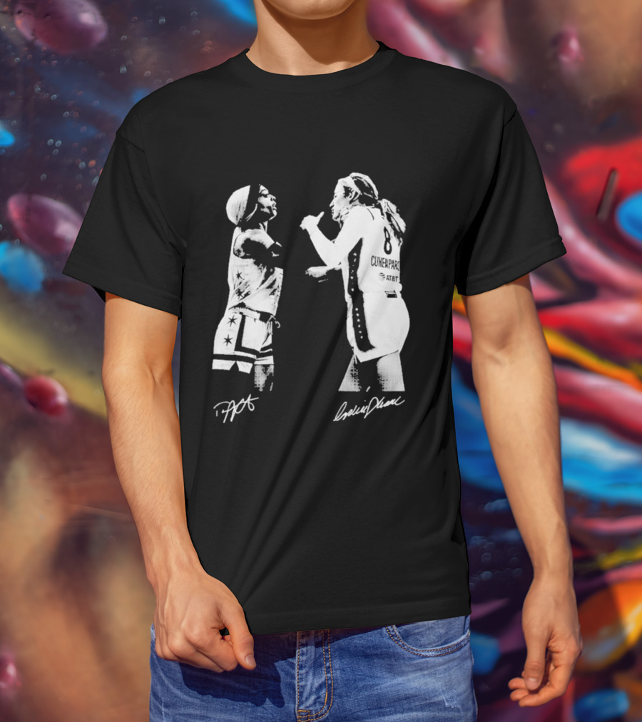 Sophie Cunningham DiJonai Is Dirty Rivalry Basketball Players Signature T-Shirt