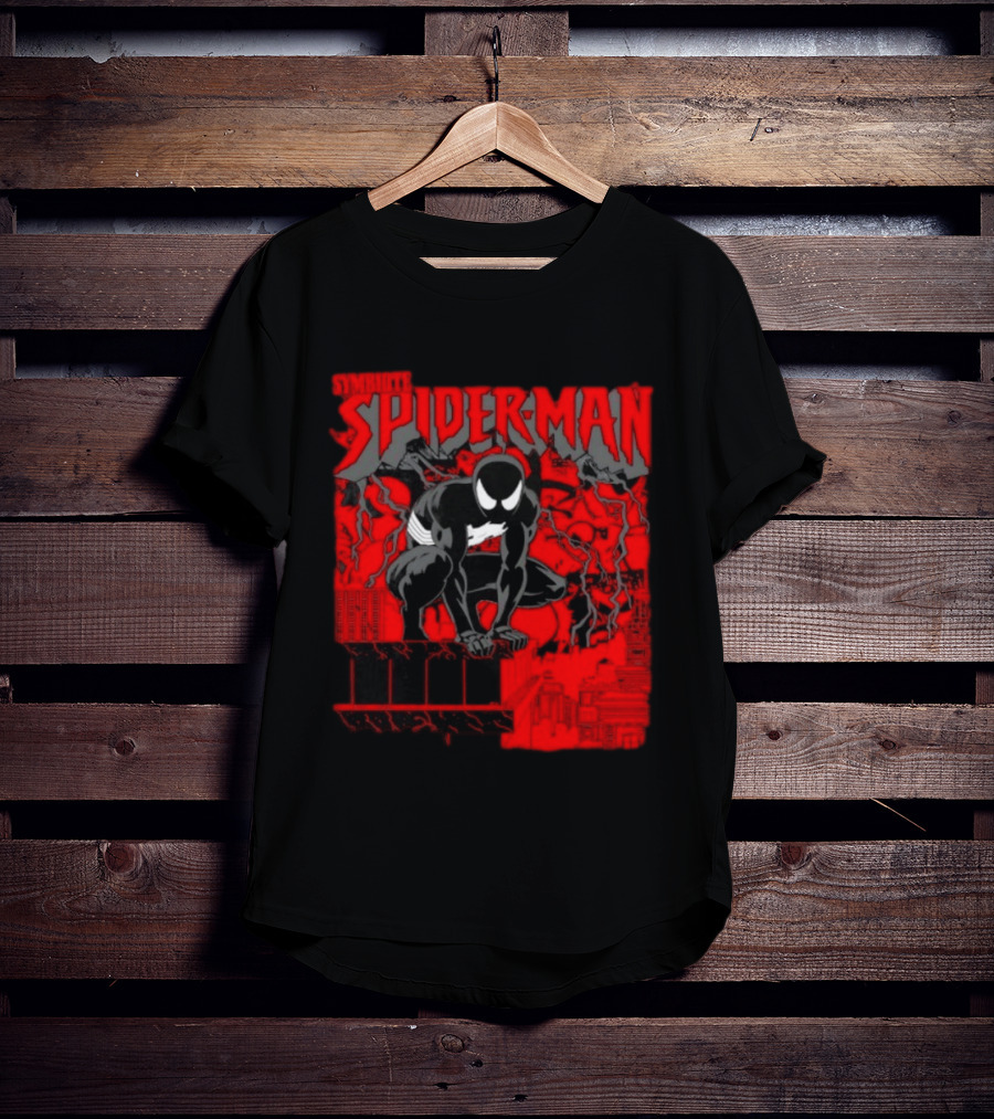 Symbiote Spider Man Marvel Venom Black Suit Comic T-Shirt