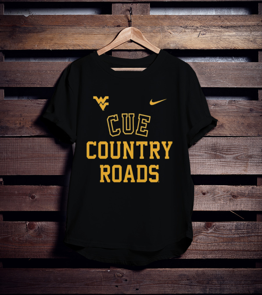 West Virginia Mountaineers CUE COUNTRY ROADS Nike T-Shirt