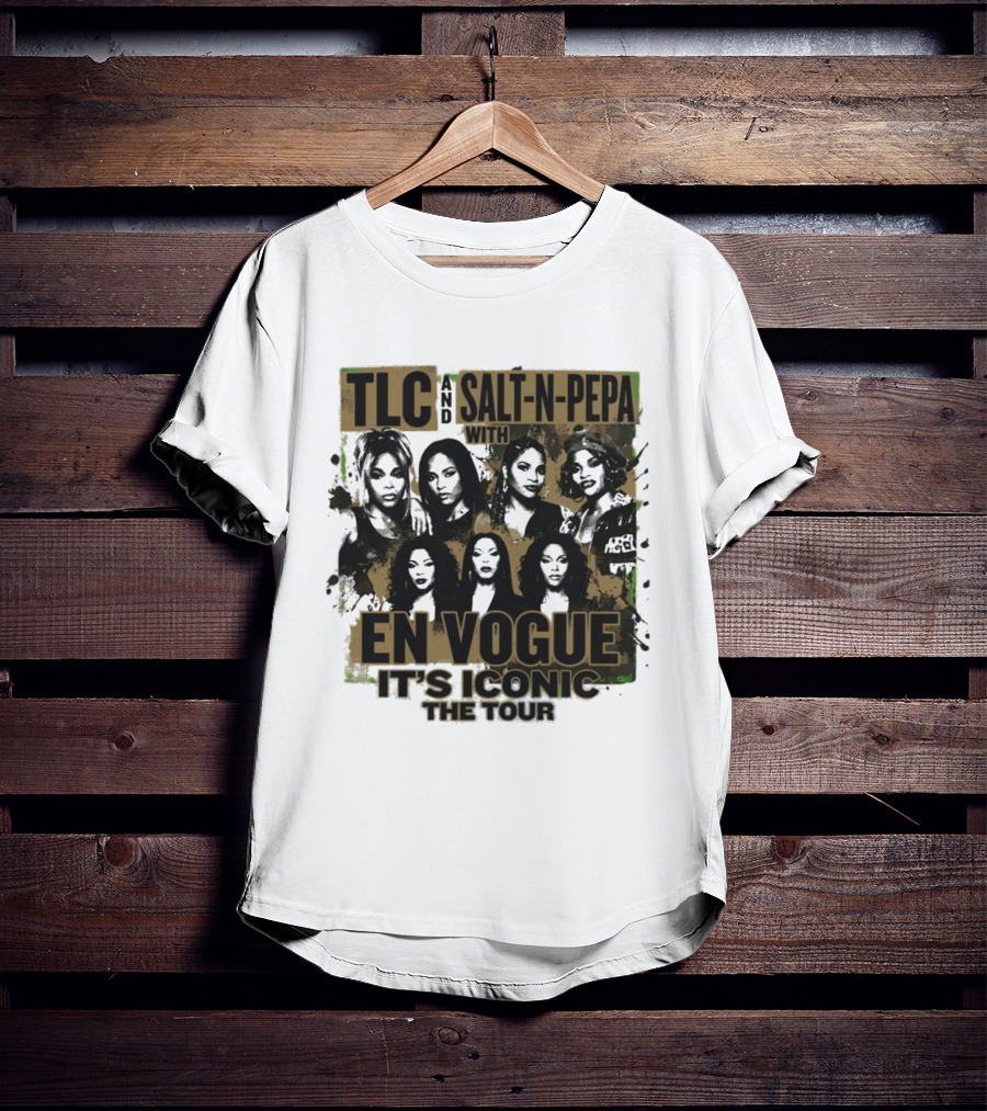 TLC Salt N Pepa With En Vogue It's Iconic The Tour T-Shirt