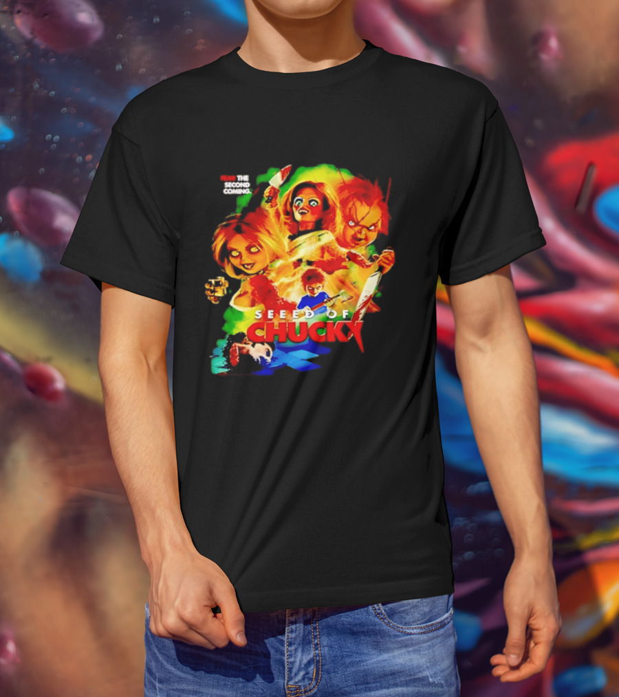 Fear The Second Coming Seed Of Chucky Chucky And Tiffany T-Shirt