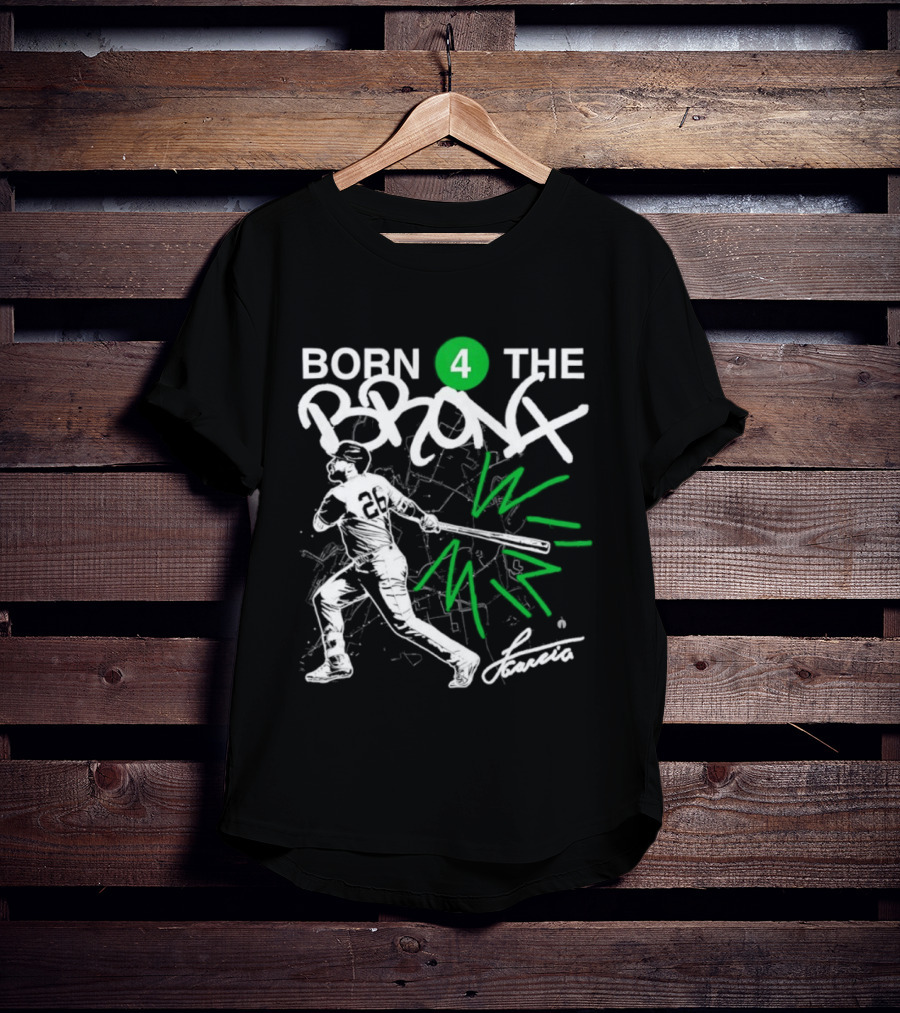 Born 4 The Bronx New York Yankees Luis Garcia Jr. Sports T-Shirt