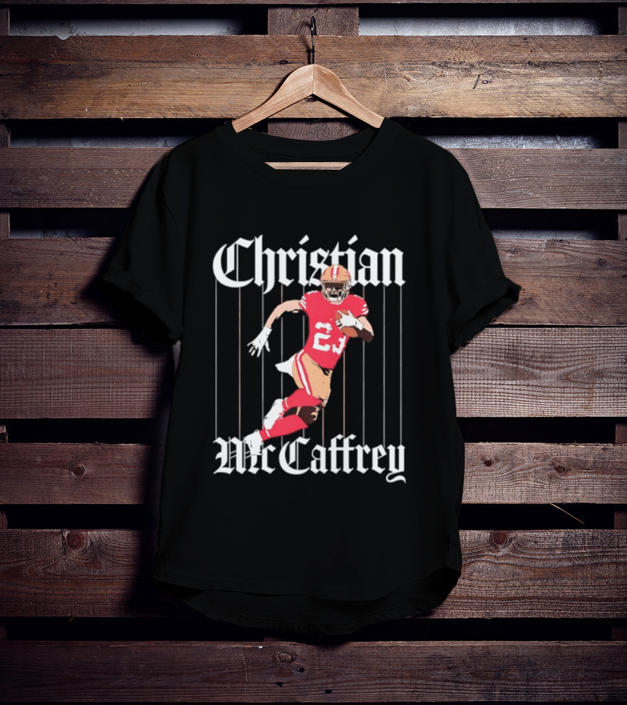 Christian McCaffrey 23 San Francisco 49ers Running Back T-Shirt