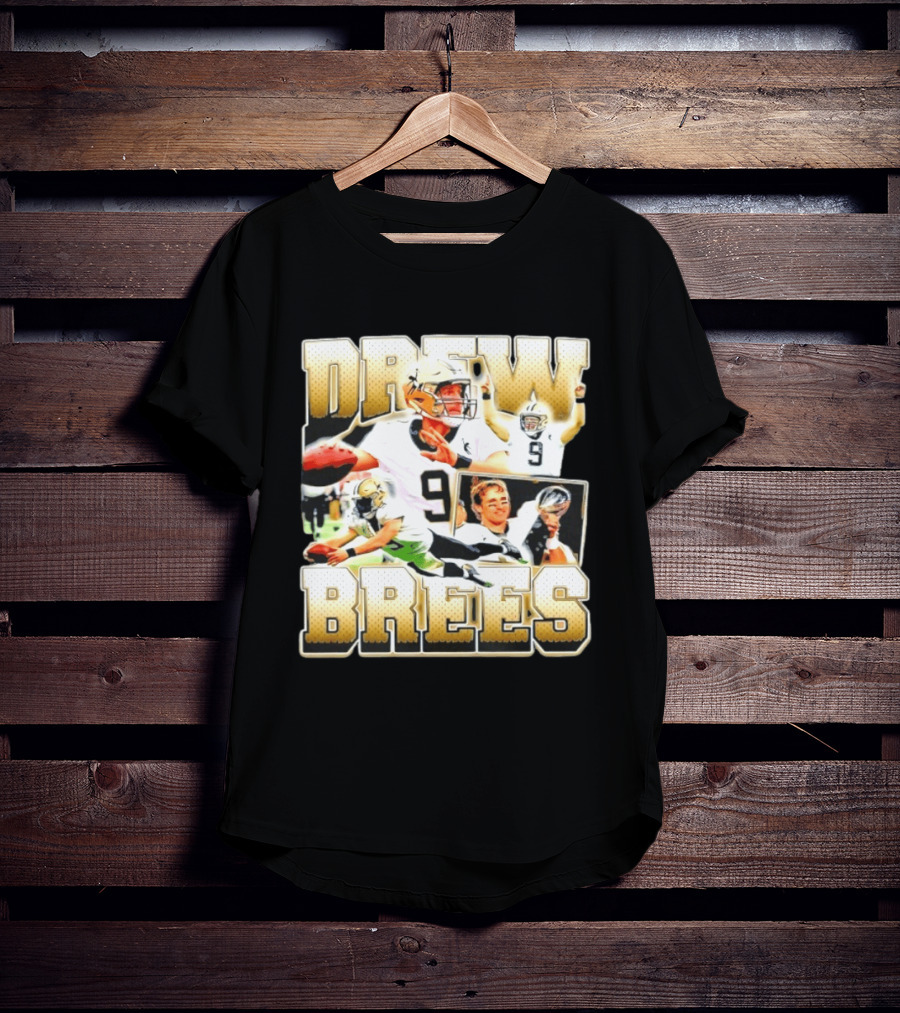 Drew Brees 9 New Orleans Saints Legend T-Shirt