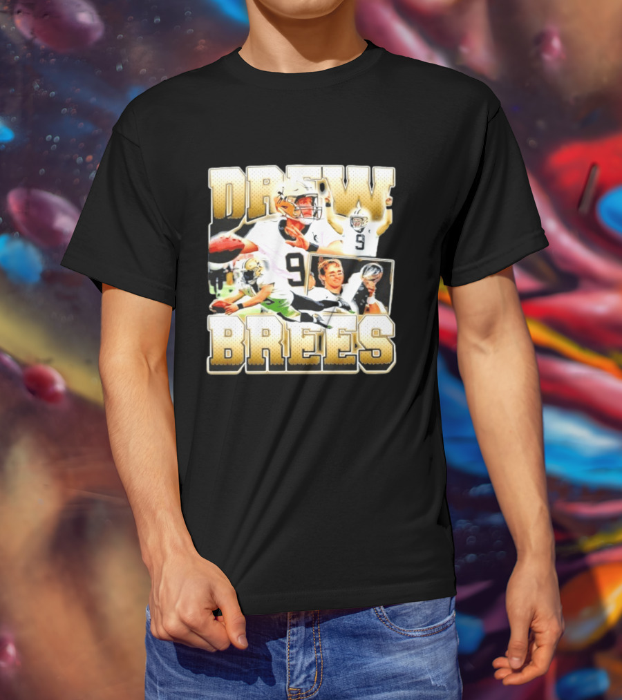 Drew Brees 9 New Orleans Saints Legend T-Shirt