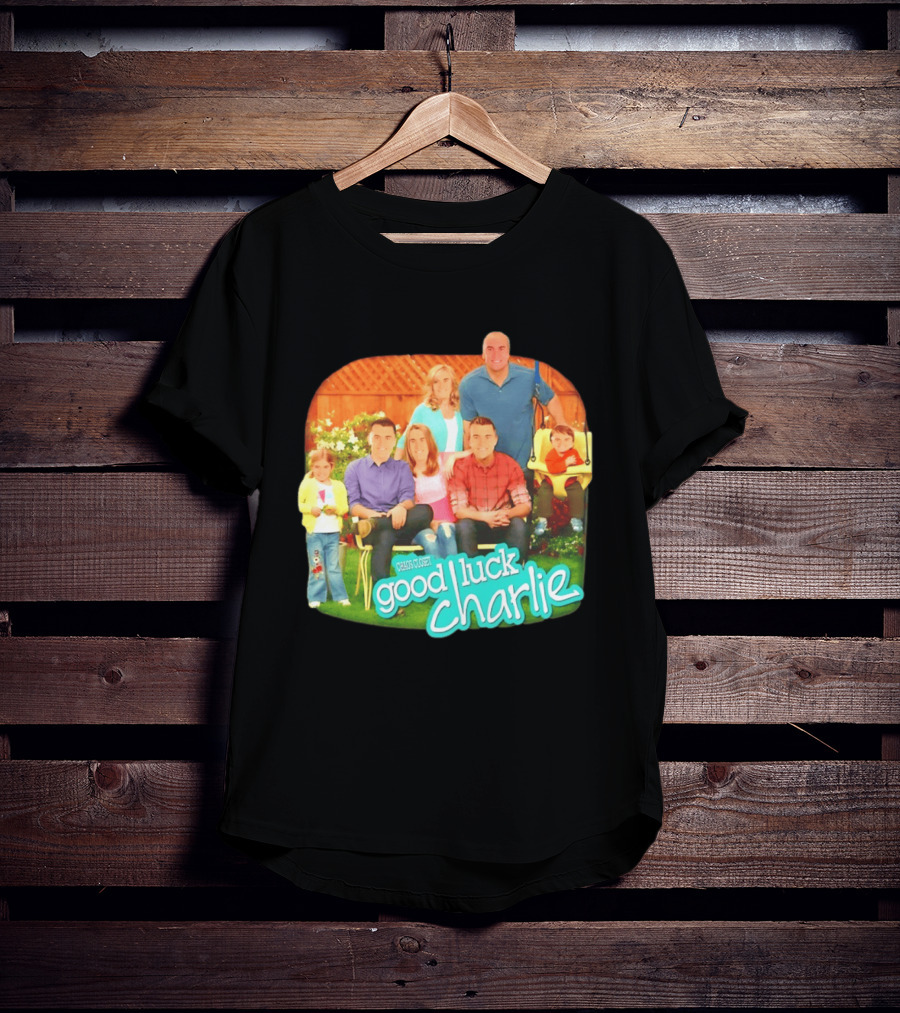 Chaos Closet Good Luck Charlie Family Parody Kirk Charlie T-Shirt