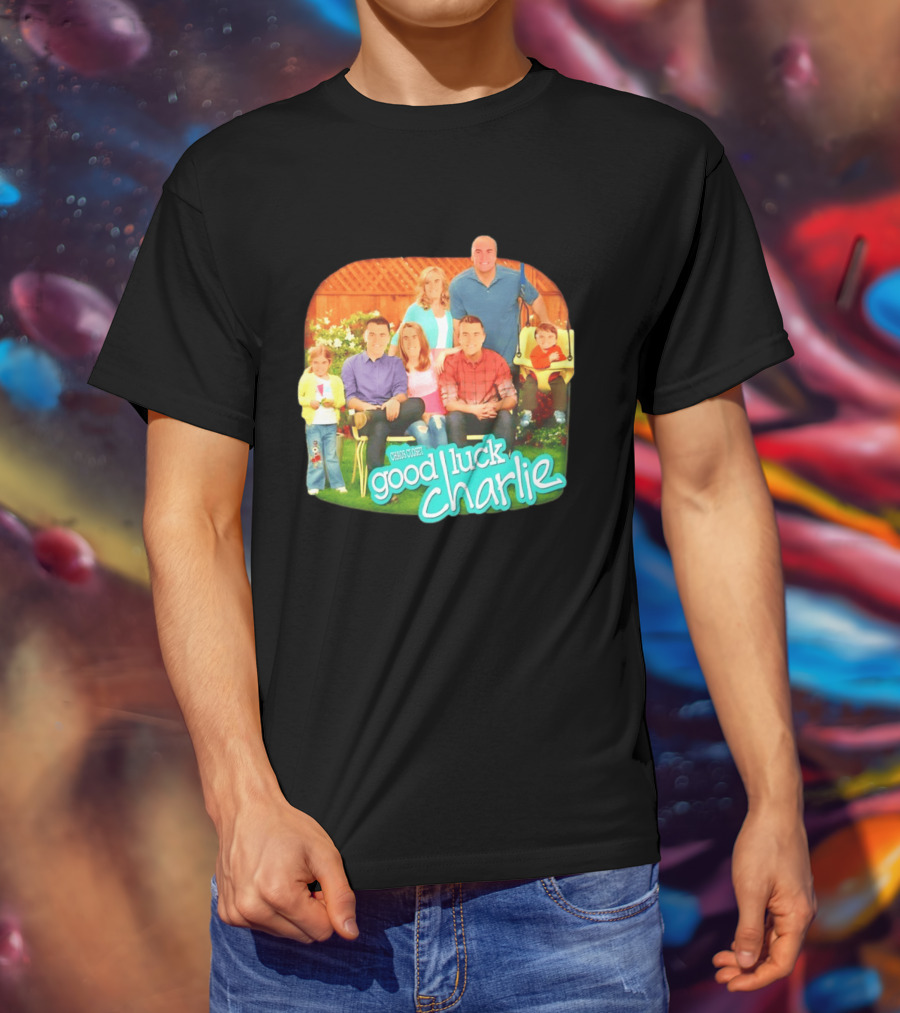 Chaos Closet Good Luck Charlie Family Parody Kirk Charlie T-Shirt