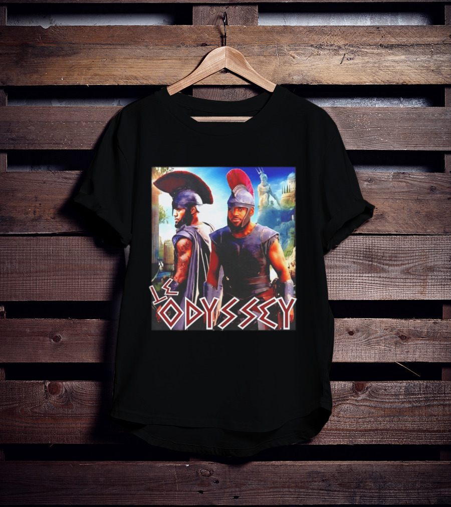 LeOdyssey LeBron James Greek Mythology Adventure T-Shirt