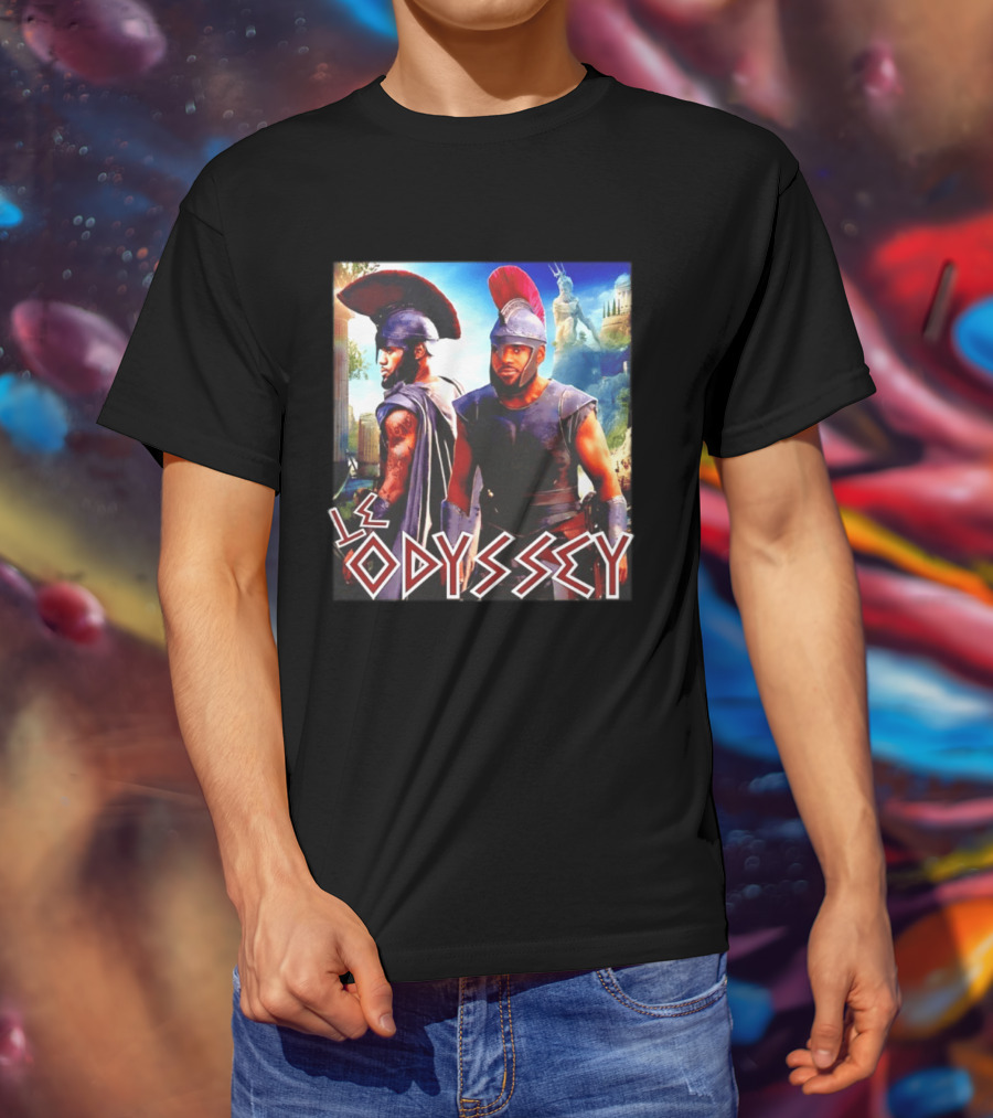 LeOdyssey LeBron James Greek Mythology Adventure T-Shirt