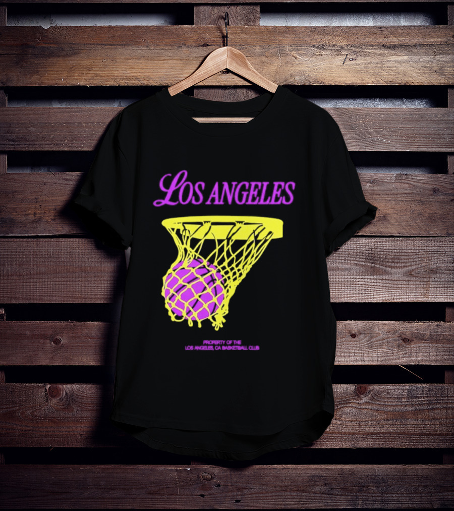 Los Angeles Basketball Club Property Los Angeles CA T-Shirt