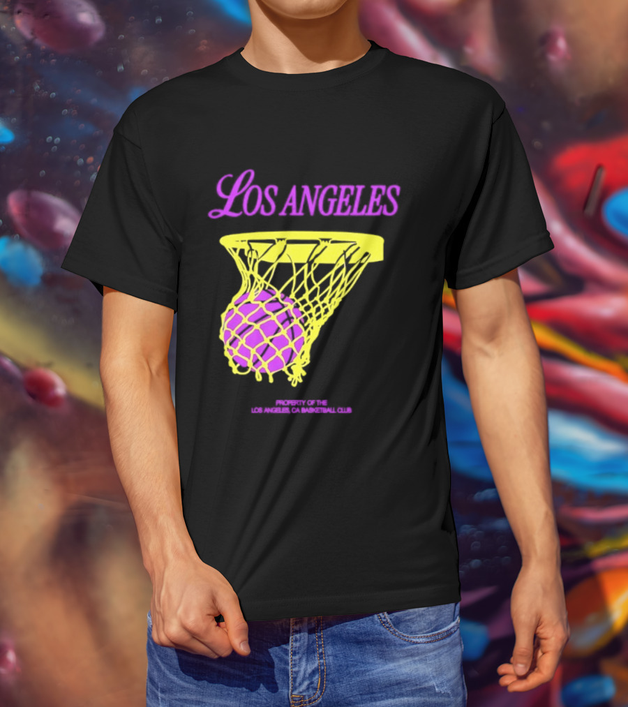 Los Angeles Basketball Club Property Los Angeles CA T-Shirt