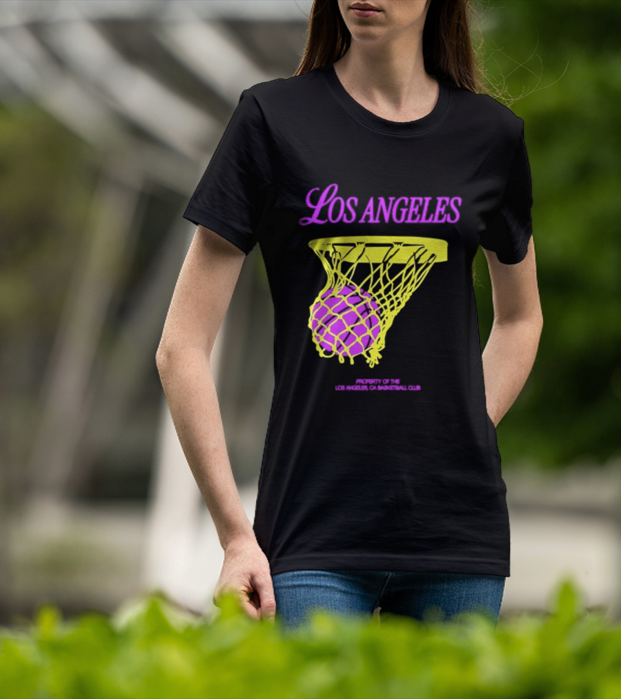 Los Angeles Basketball Club Property Los Angeles CA T-Shirt