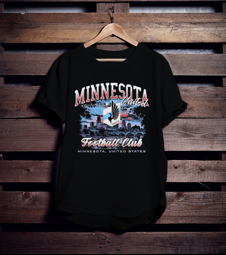 Minnesota United Football Club Minnesota United States Scenery T-Shirt