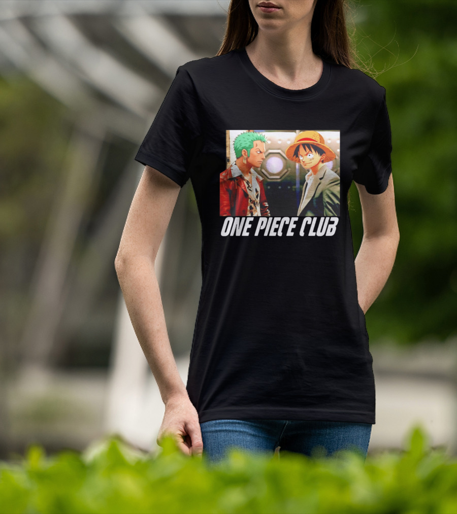 One Piece Club Roronoa Zoro Monkey D Luffy T-Shirt