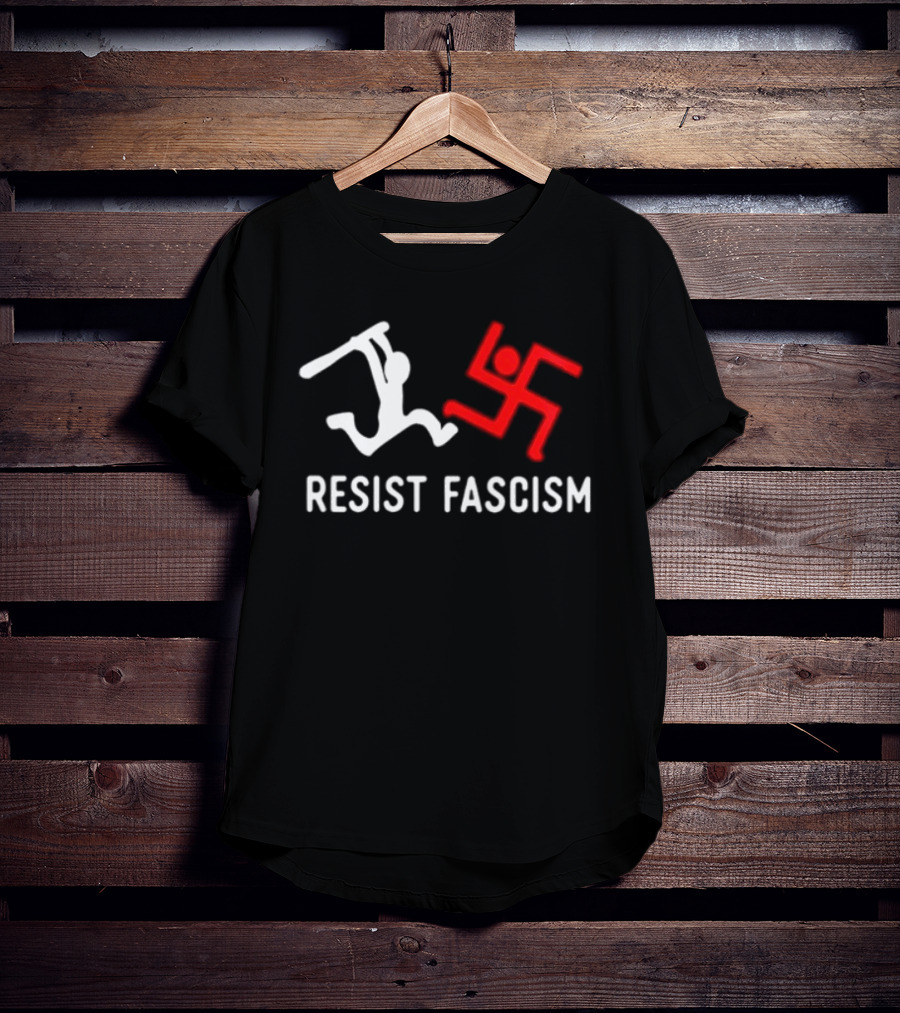 Resist Fascism Anti Nazi Anti Fascist Equality T-Shirt