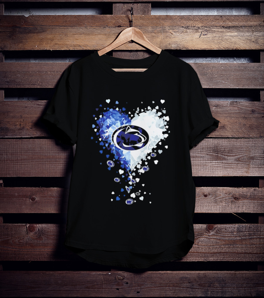 Penn State Nittany Lions 2026 NCAA Heart Diamond T-Shirt