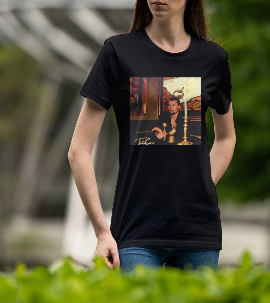 Take Care Charlie Kirk Drake Album Parody Candlelit T-Shirt