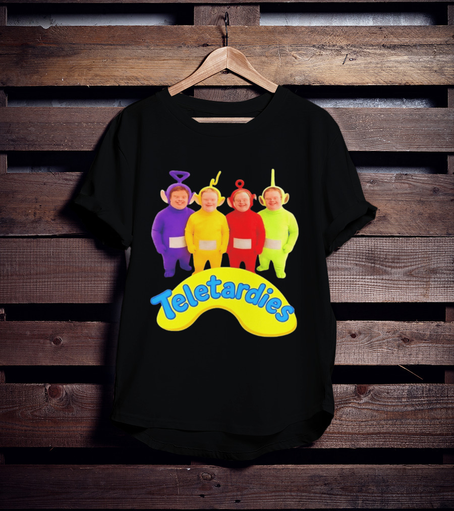 Teletardies Teletubbies Down Syndrome T-Shirt