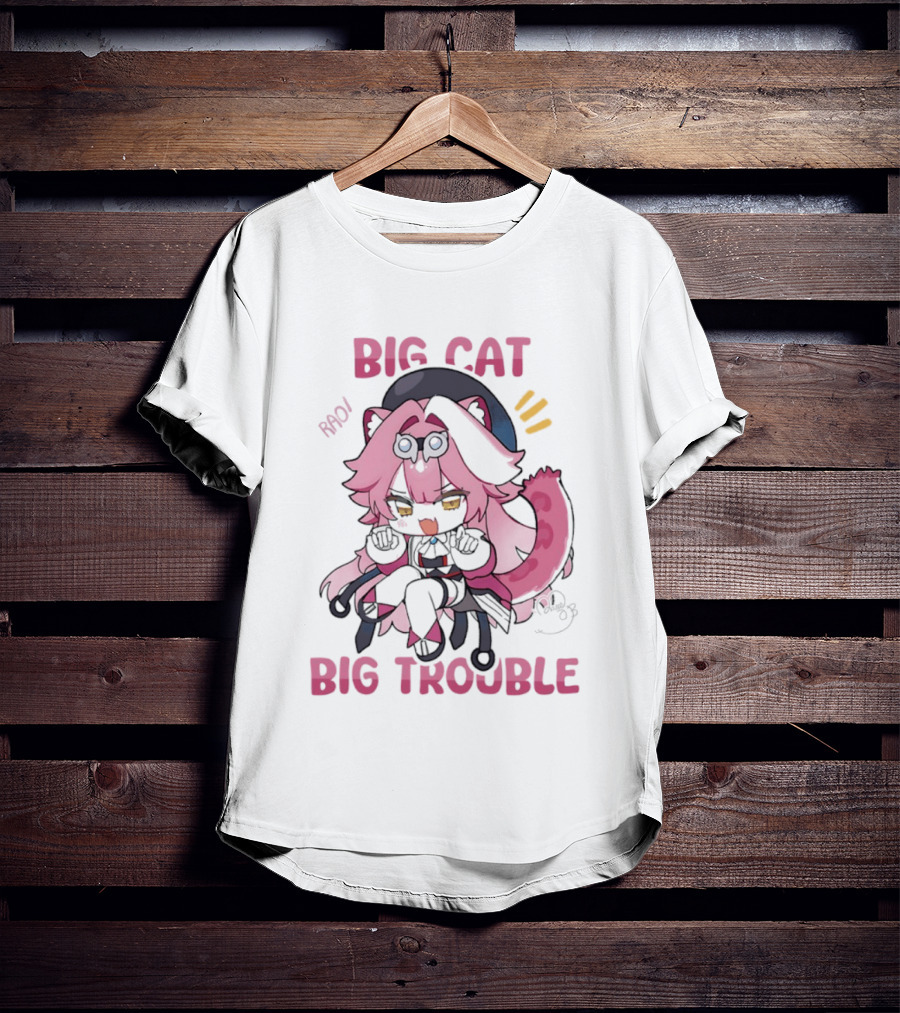 BIG Cat Prowls Into BIG Trouble Anime T-Shirt