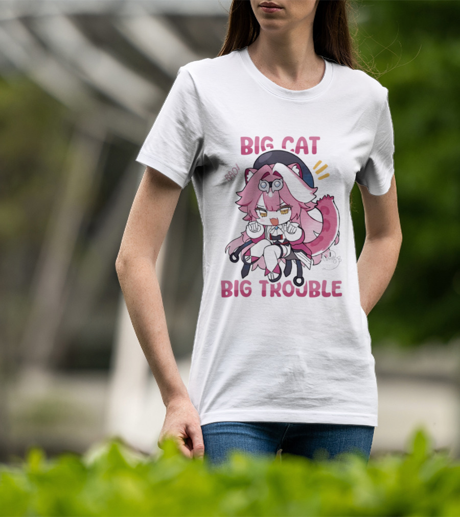BIG Cat Prowls Into BIG Trouble Anime T-Shirt