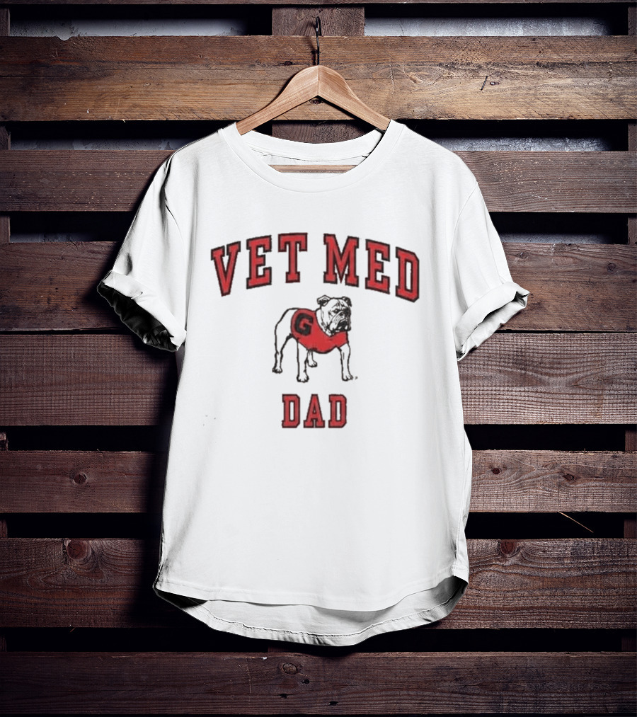 Vet Med Dad Bulldog G T-Shirt