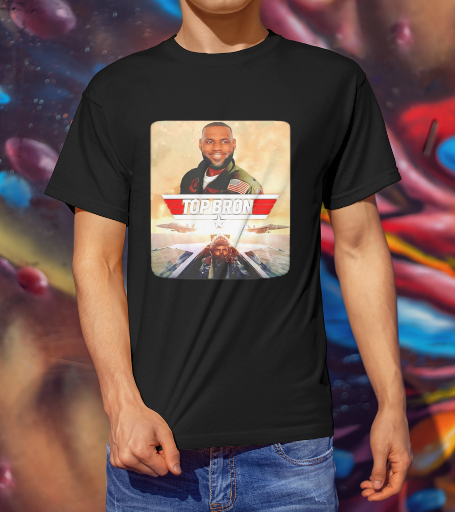 Top Bron LeBron James Aviator T-Shirt