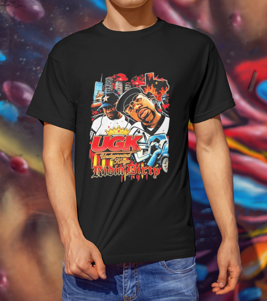 UGK Underground Kingz Ridin' Dirty Texas Rap Legends T-Shirt